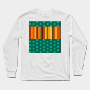 New Fall Colors Pattern Long Sleeve T-Shirt